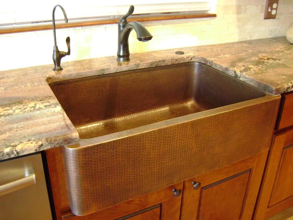 Hammered Copper Farmhouse Sink photo DSC03947_zps4a158163.jpg